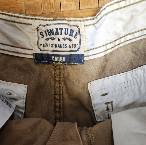 Mens Levis Strauss Signature Cargo Shorts 36 - Picture 5 of 8